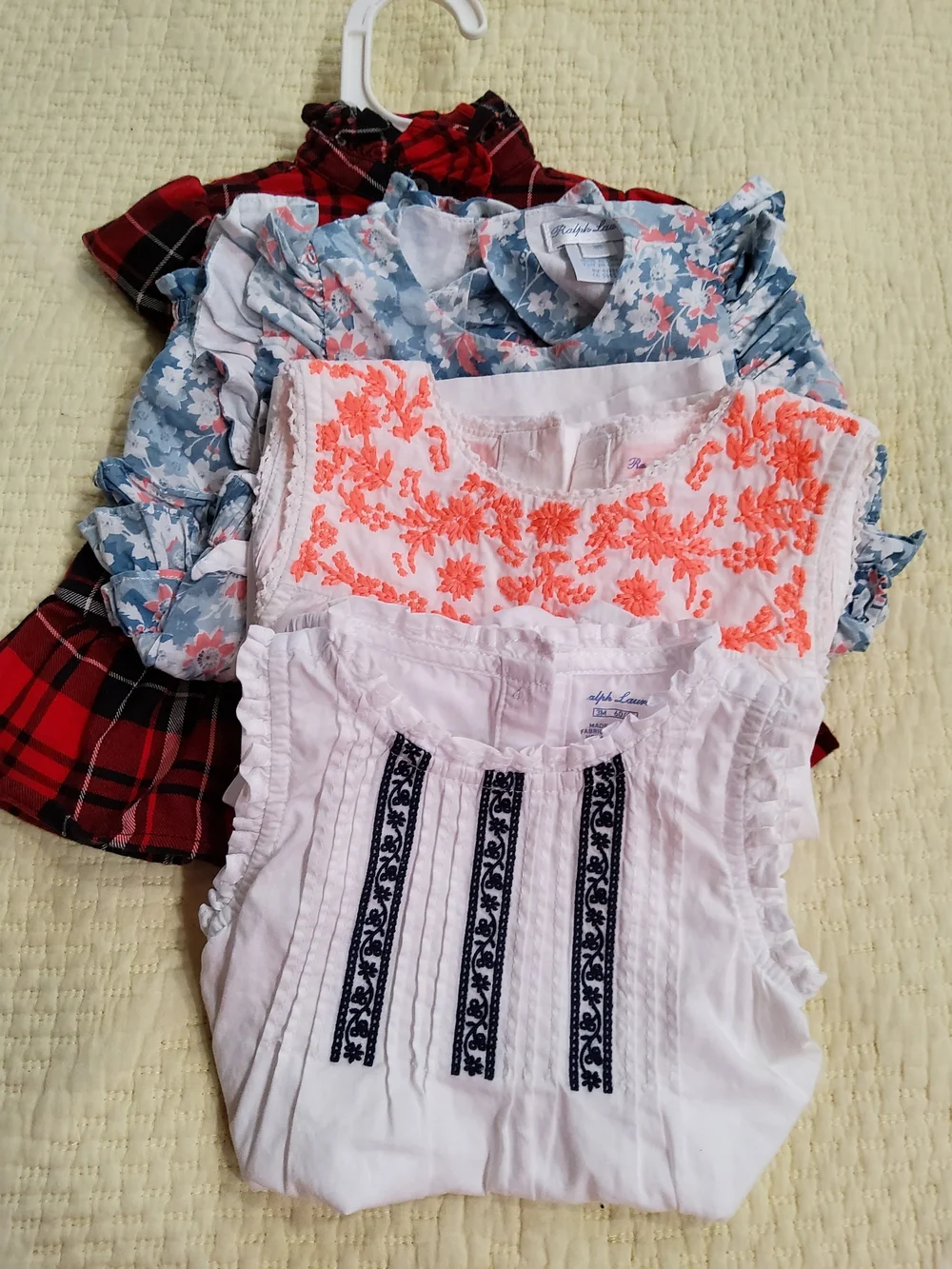 Ralph Lauren Baby Bundle Of 4 Size 3M